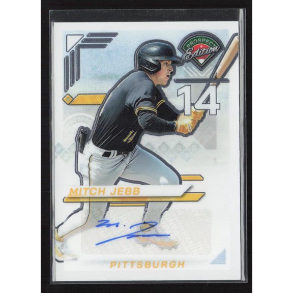 2025 nini Prospect Edition Prizm Auto Chrome Mitch Jebb #79