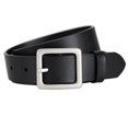 thumbnail image 1 of 2025 spring belt women's leather fashion simple black decorative belt versatile belt women's jeans ins, 1 of 6
