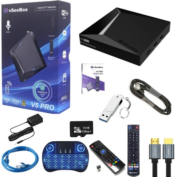 2025 V5 Pro New Version Android 12, 4GB RAM, 32GB Storage,Time Shift, Parental Control