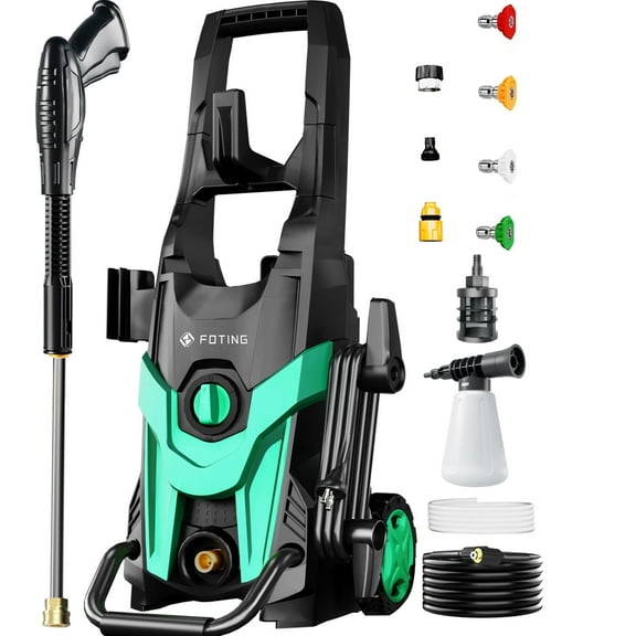 2025Upgraded 4300 PSI at 2.8 GPM Electric Pressure Washer, with 58FT Hose and Accessories