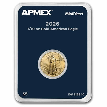 2026 1/10 oz American Gold Eagle (MintDirect® Single)