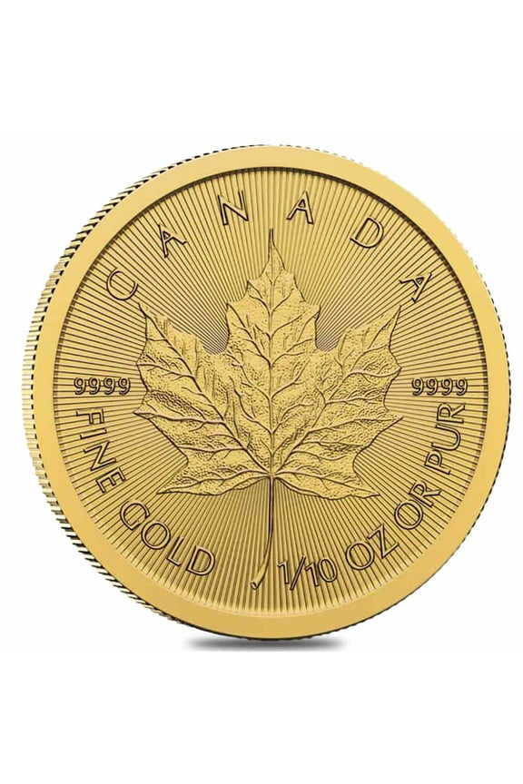 2026 1/10 oz Canadian Gold Maple Leaf $5 Coin BU (Sealed)