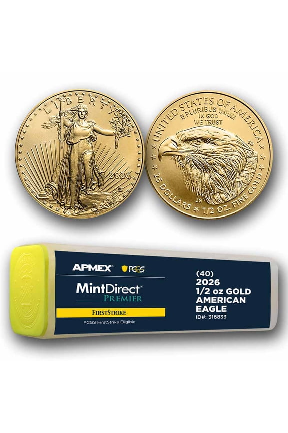 2026 1/2 oz American Gold Eagle (MD Premier + PCGS FS Tube)