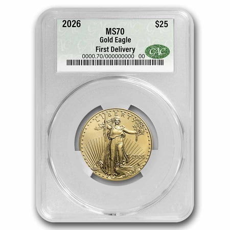 2026 1/2 oz American Gold Eagle MS-70 CAC (First Delivery)