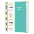 thumbnail image 1 of 2026.1-2026.12 English Schedule A5 Plan Book with Separating Pages, Coil Notebook for Annual Planning, Student Organizer, 1 of 6