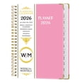 thumbnail image 1 of 2026.1-2026.12 English Schedule A5 Plan Book with Separating Pages, Coil Notebook for Annual Planning, Student Organizer, 1 of 7