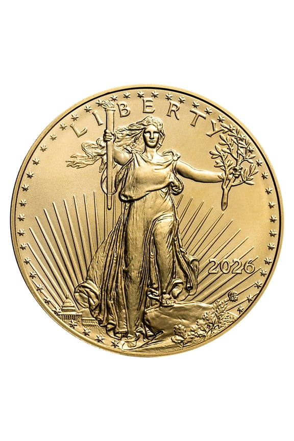 2026 1/4 oz American Gold Eagle Coin BU