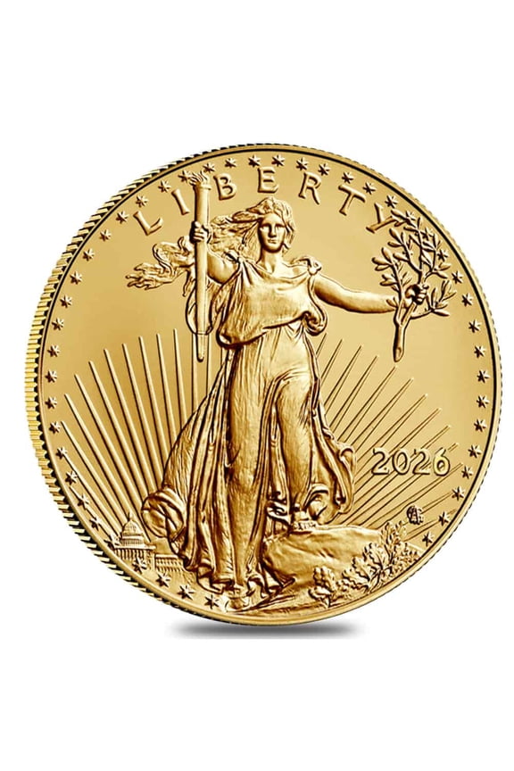 2026 1/4 oz Gold American Eagle $10 Coin BU