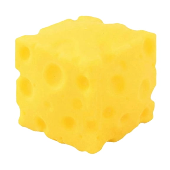 2026 1.6-Inch Cheese Squishy, Cheese Squishies Stress - Realistic Slow Rising Food Fidget for Stress Relief & Anxiety Relaxation