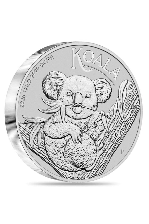 2026 1 Kilo Silver Australian Koala Perth Mint BU