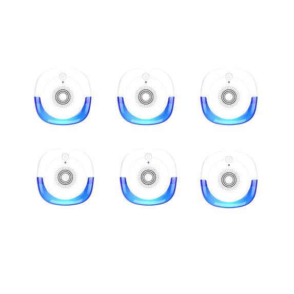 2026 1 Pack Ultrasonic Mouse Repeller, Indoor Rodent Repellent Plug In, Safe Pest Control for House 6PCS