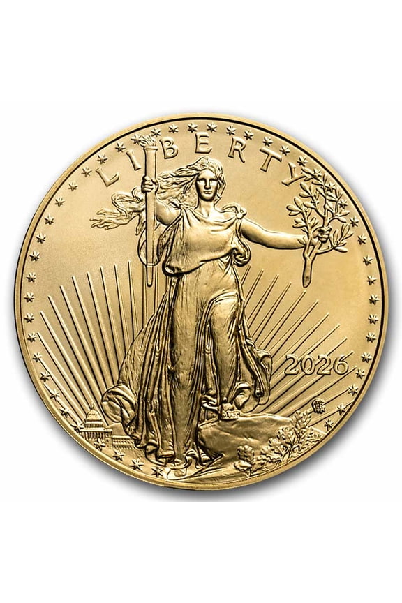2026 1 oz American Gold Eagle BU (Lot of 3)
