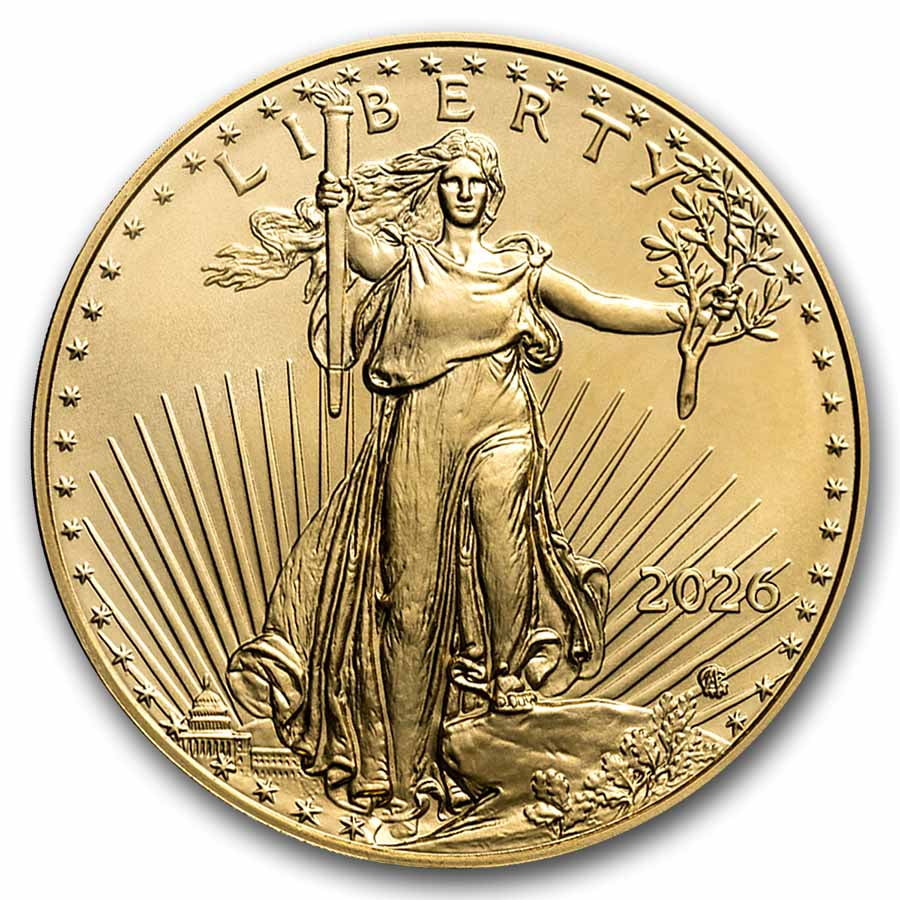 2026 1 oz American Gold Eagle BU