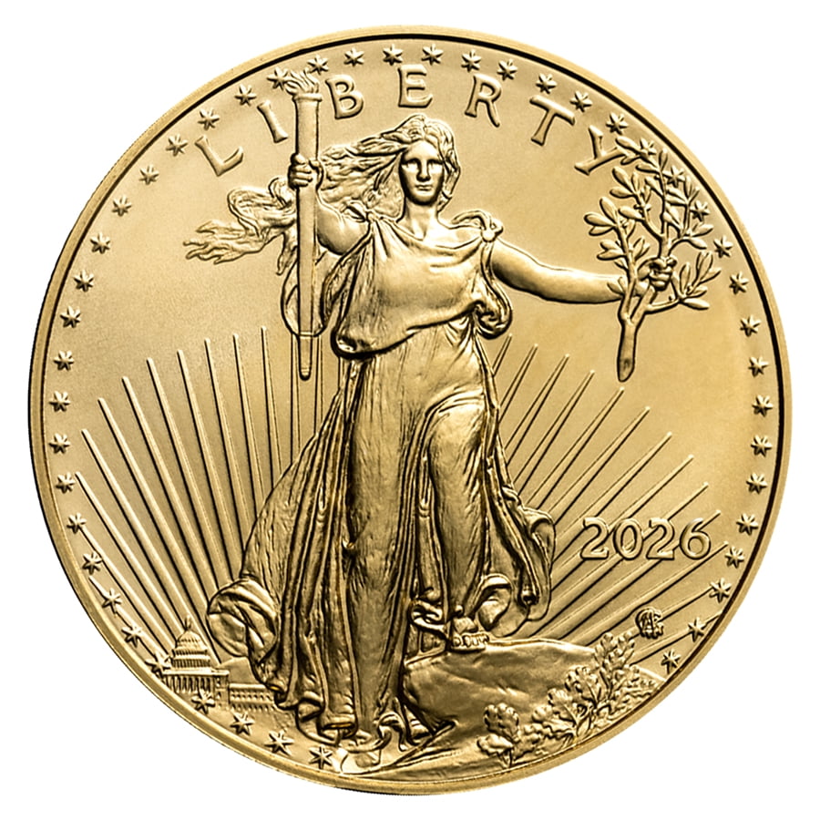 2026 1 oz American Gold Eagle Coin BU