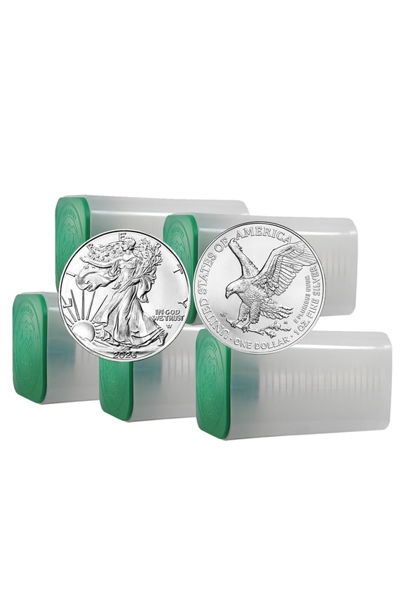 2026 1 oz American Silver Eagle Coin BU - Lot of 100