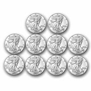 2026 1 oz American Silver Eagle Coin BU Lot of 10