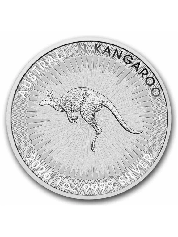2026 1 oz Australian .9999 Fine Silver Kangaroo $1 Coin BU