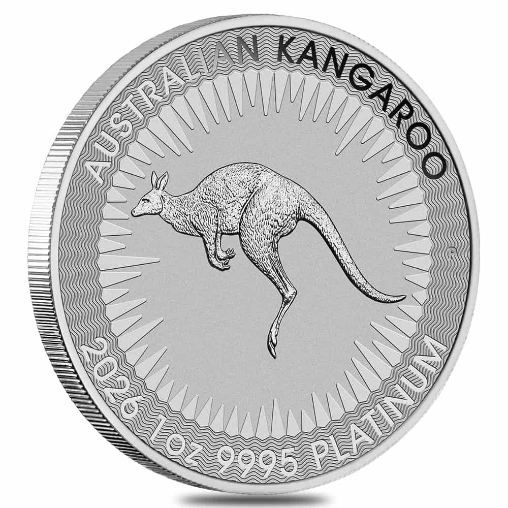 2026 1 oz Australian Platinum Kangaroo Perth Mint BU
