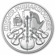 2026 1 oz Austrian Silver Philharmonic Coin .999 Fine Silver BU