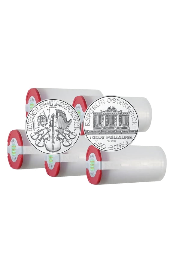 2026 1 oz Austrian Silver Philharmonic Coin - Lot of 100