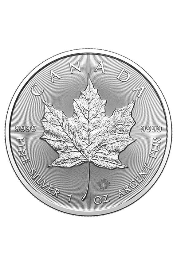 2026 1 oz Canada 9999 Fine Silver Maple Leaf $5 Coin BU