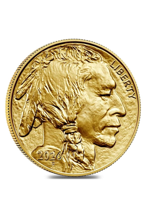 2026 1 oz Gold American Buffalo $50 Coin BU