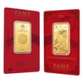 thumbnail image 1 of 2026 1 oz PAMP Suisse Lunar Horse Gold Bar (in Assay), 1 of 8