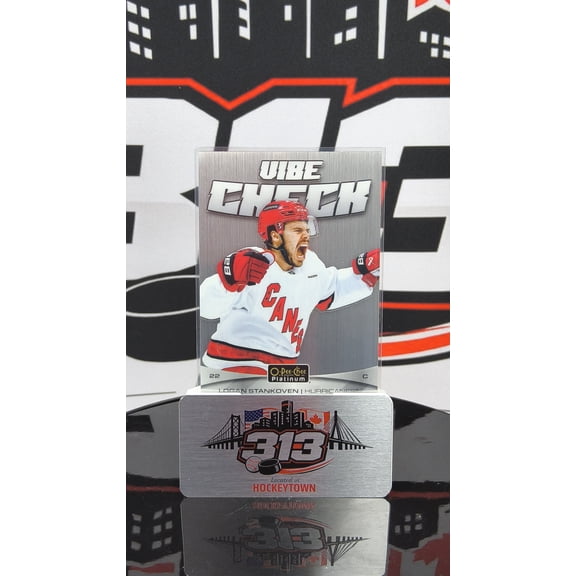 2026 2025-26 O-Pee-Chee OPC Platinum Logan Stankoven #VC-9