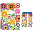 thumbnail image 1 of 2026-2027 Academic Planner, July 2026 - June 2027, 6.1" x 8.4", Weekly & Monthly Spreads, Abstract Geometric Design, Spiral Bound Organizer with Ruler Bookmark and Inner Pocket, 1 of 10