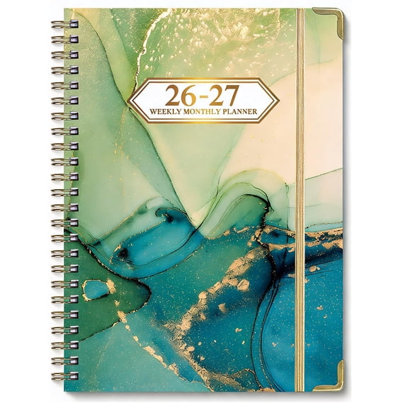 2026 2027 Academic Planner July 2026 to June 2027 Weekly Monthly Spiral Bound 6 x 8.5 in, Pattern