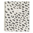 thumbnail image 1 of 2026-2027 Blue Sky Leopard Black Frosted 8.5" x 11" Academic Weekly & Monthly Planner, Plastic Cover (149046-A27), 1 of 3