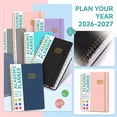 thumbnail image 1 of 2026-2027 Monthly Planner, Academic Planner 2026-2027, Daily Weekly Planner Notebook for Work and School Organization, A5 Size Gray Hardcover Personal Planner for Home and Office, 1 of 8