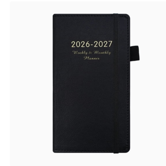 2026-2027 Monthly Planner, July2026 - June 2027, Large Size Agenda, Calendar, 12 Month Tabs, Flexible Plastic Cover,Weekly and Monthly Planner Calendar