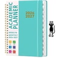 thumbnail image 1 of 2026-2027 Monthly Planner, jun 2026 - jul 2027,large planner 2026-2027  Large Size Agenda, Calendar, 12 Month Tabs, Flexible Plastic Cover, 100 GSM Thick Paper,, 1 of 4
