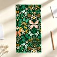thumbnail image 1 of 2026-2027 Pocket Calendar for Purse Two-Year Monthly Planner from Jan 2026 to Dec 2027 Compact Mini Planner for On-the-Go Scheduling and Quick Notes Green Butterfly Garden, 1 of 6