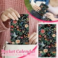 thumbnail image 1 of 2026-2027 Two Year Monthly Planner Floral Pocket 3 12 x 6 - (Hummingbird), 1 of 8