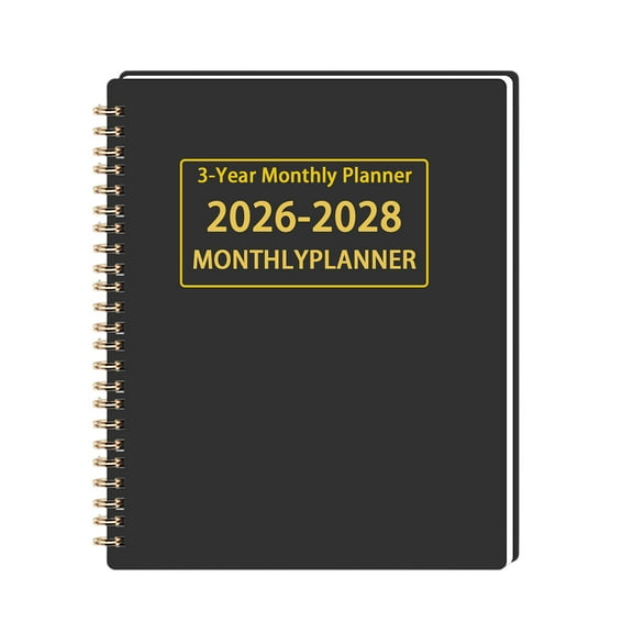 2026-2028 3 Year Monthly Calendar Planner, 3 Years Coverage From 2026 To 2028 For Long Term Date Tracking, Clear Monthly Layout For Easy Plan Management And Productivity
