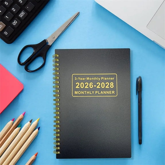 2026-2028 3 Year Monthly Planner, January 2026 To December 2028 Bound Calendar, 8.4" X 5.7" Large for mat for Office, Home & School, Thick Paper & Sturdy Cover — LAILLSH 2026 New Arrivals