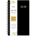 thumbnail image 1 of 2026-2028 3-Year Monthly Pocket Calendar (Jan 2026-Dec 2028). 6.8"x4.1", with To Do, inner pockets, 36 tabs. Ideal organizer for purse & office., 1 of 7