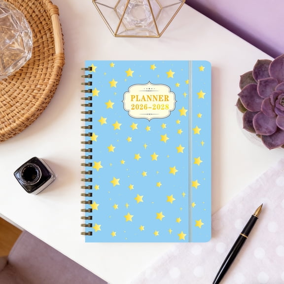 2026-2028 Academic Planner - Weekly & Monthly Organizer with Tabs, Durable Cover, Perfect for Students and Professionals, Effortless Scheduling & Planning for Your Year Ahead