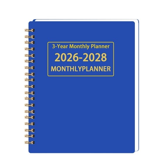 2026-2028 Monthly Calendar Planner, 3 Year Monthly Schedule Organizer