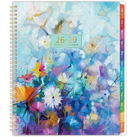 2026-2029 Monthly Planner - 3 Year Monthly Planner, JUL 2026 - JUN 2029, 2026-2029 Calendar Planner with 36 Monthly Tabs, Notes Pages, Inner Pocket, Great for Long-Term Planning$$Office