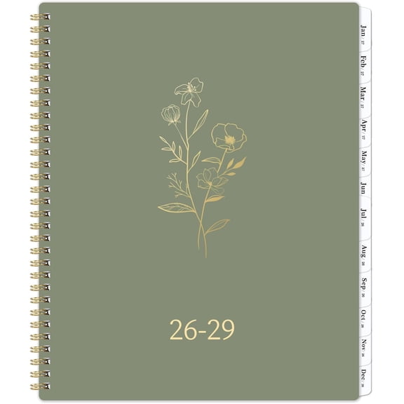 2026-2029 Monthly Planner/Calendar - 3 Year Monthly Planner 2026-2029 | Jul 2026 - Jun 2029, 9" x 11", Calendar Planner with Tabs, Inner Pocket, Holidays, Notes Pages