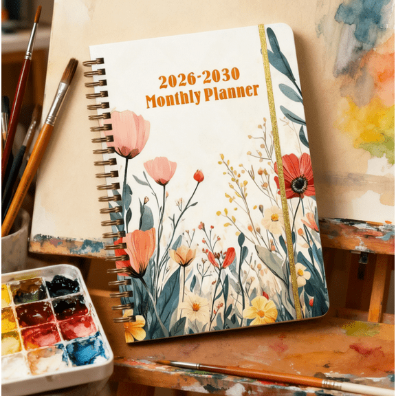 2026-2030 Monthly Planner 5-Year Agenda Stay Organized in Style Practical Date Book for Daily Weekly Monthly Scheduling Notes Appointments