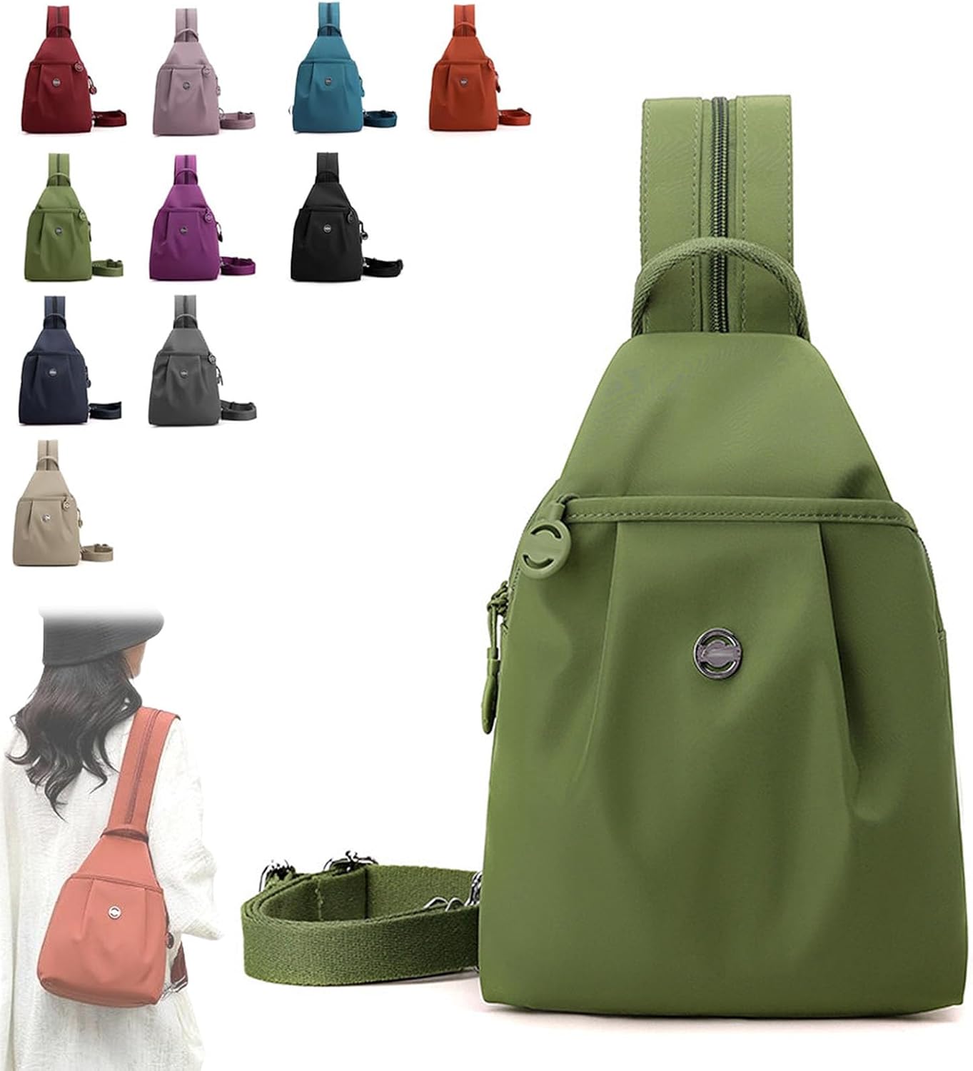 2026 3 in 1 Anti-Theft Travel Tote Bag, Durable Waterproof Nylon Carry-on Bag, Lightweight Large Travel Satchel for Flight, Business Trip Essential.