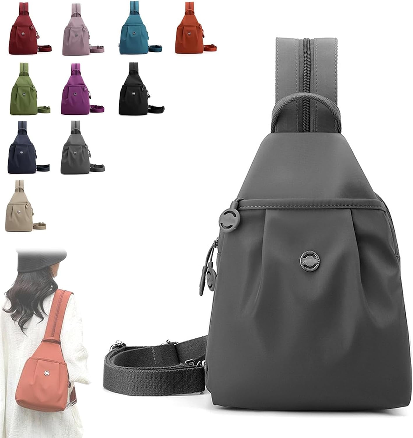2026 3 in 1 Anti-Theft Travel Tote Bag, Durable Waterproof Nylon Carry-on Bag, Lightweight Large Travel Satchel for Flight, Business Trip Essential.