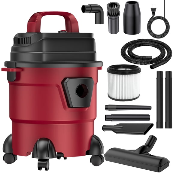 2026 3-in-1 Wet and Dry Vacuum Cleaner, 110V High Power Car Vacuum, Sweeper, 18kPa Suction, Efficient Filtration System, Durable and Drop-proof, Portable Handle, Indoor and Outdoor, Car and Pet Hair