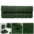 thumbnail image 1 of 2026 34x34cm Dark Green Cotton Washcloth – Ultra Absorbent & Soft Hand Towel for Bathroom, Gym & Travel (Cotton), 1 of 8