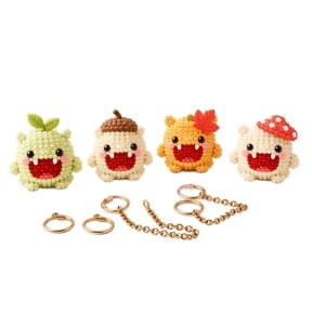 2026 3D Beaded Kit, Tiny 3D Beaded Monster DIY Kit, Easy DIY Beading Embroidery Kit, 3D Beadwork Kit for Beginners & Craft Enthusiasts, with Instructions C