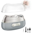 thumbnail image 1 of 2026 4-in-1 Automatic Nail Clippers for Toenails and Fingernails, LED Light, USB Rechargeable, Nail File, Polishing, Gel Nail Drying, Perfect for Adults, Adults, Adults, Seniors, T Makeup Organizers, 1 of 9